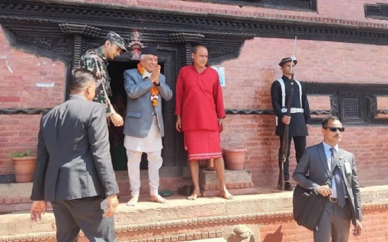 राष्ट्रपति पौडेलले भने- सवारी होइन, आवागमन शब्दको प्रयोग गरौं